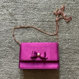 Ted Baker Pink Mini Bag Chain Crossbody